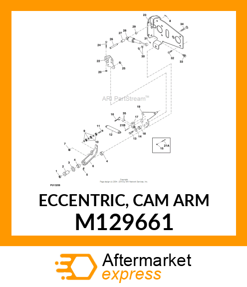 ECCENTRIC, CAM ARM M129661