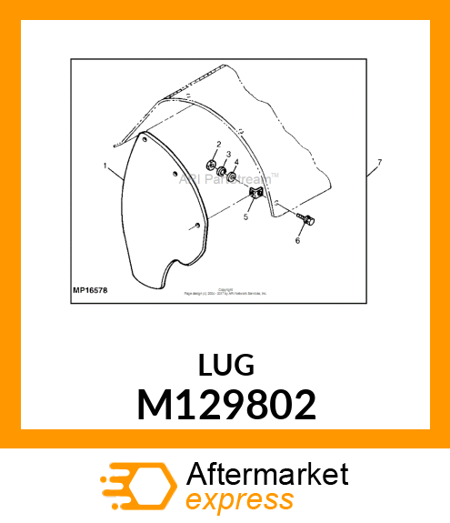 Lug M129802