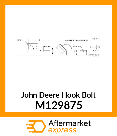 ROD, THROTTLE DIESEL M129875