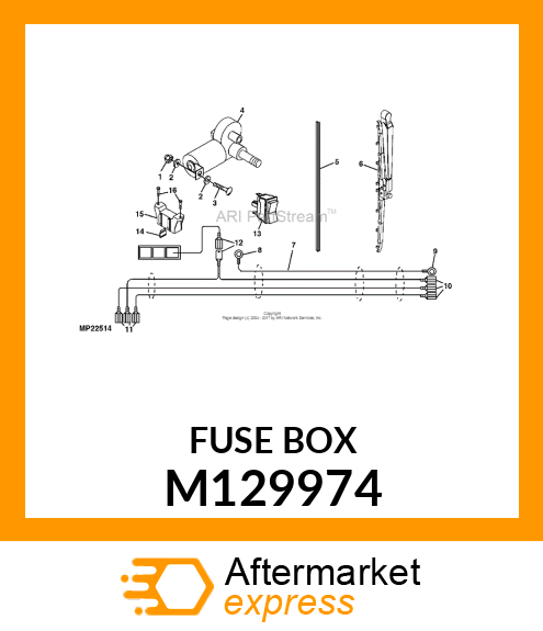 FUSE BLOCK M129974