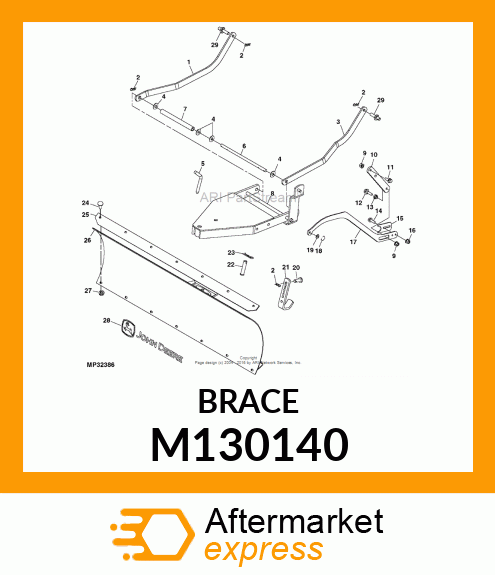 BRACE M130140