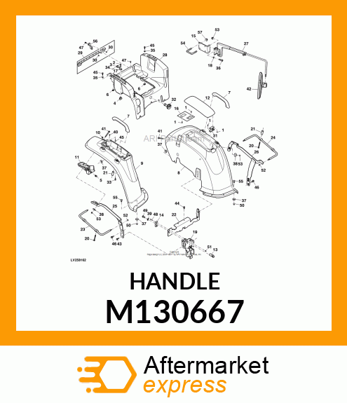 HANDLE, GRAB M130667