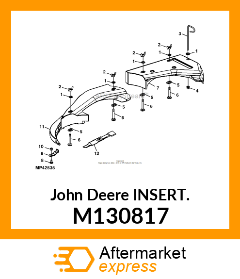 INSERT, INSERT, LH MULCH (54C) M130817