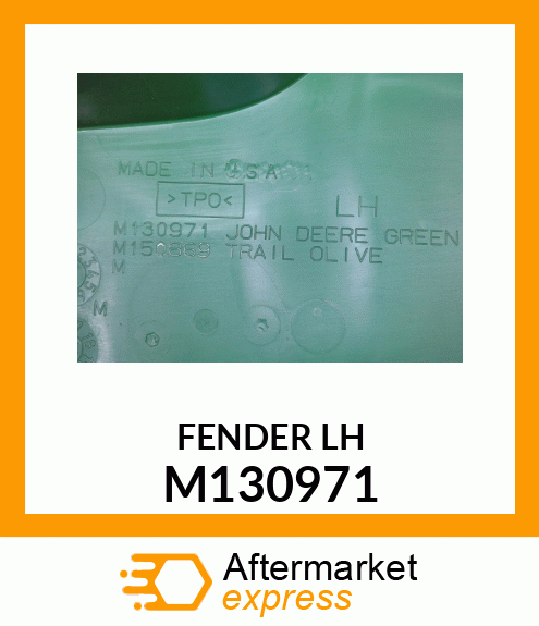 FENDER, FRONT M130971