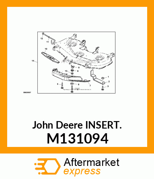 INSERT, MULCH PLUG M131094