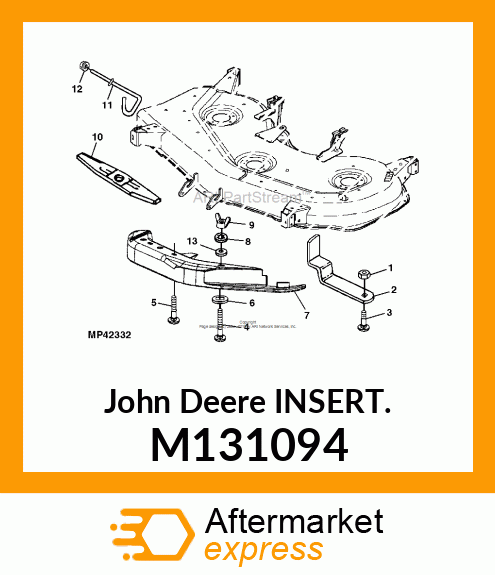 INSERT, MULCH PLUG M131094