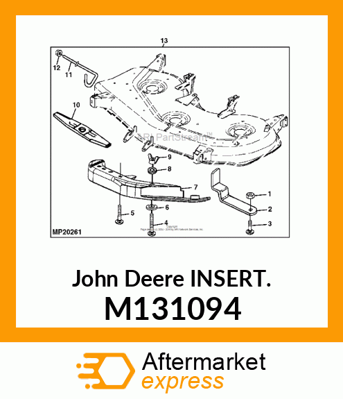 INSERT, MULCH PLUG M131094