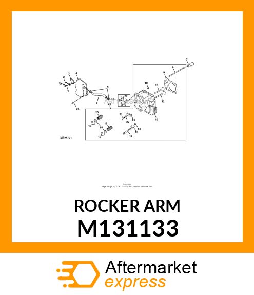 ARM, ROCKER M131133