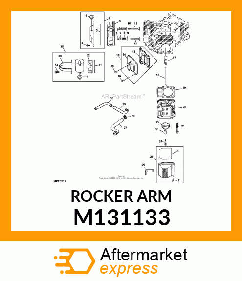 ARM, ROCKER M131133