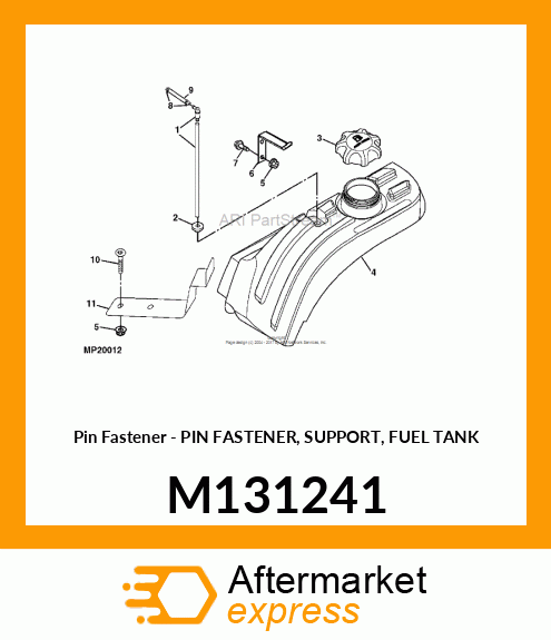 Pin Fastener M131241