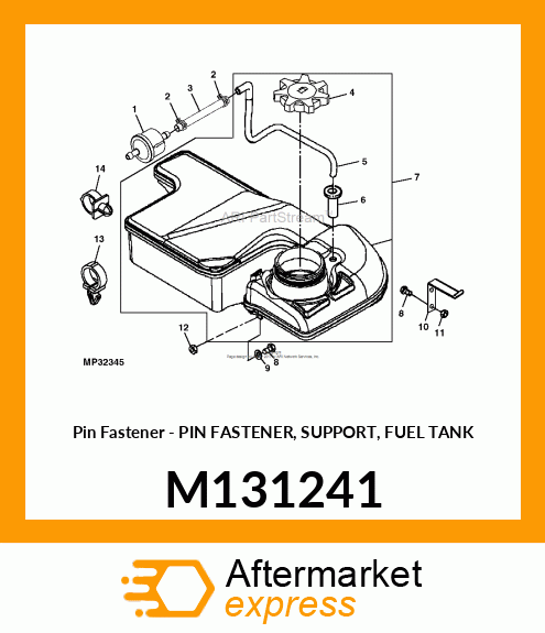 Pin Fastener M131241