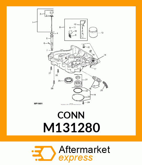 VALVE, OIL PRESSURE RELIEF M131280