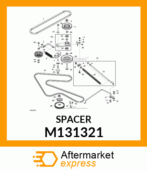 BUSHING, NEUTRAL RETURN M131321