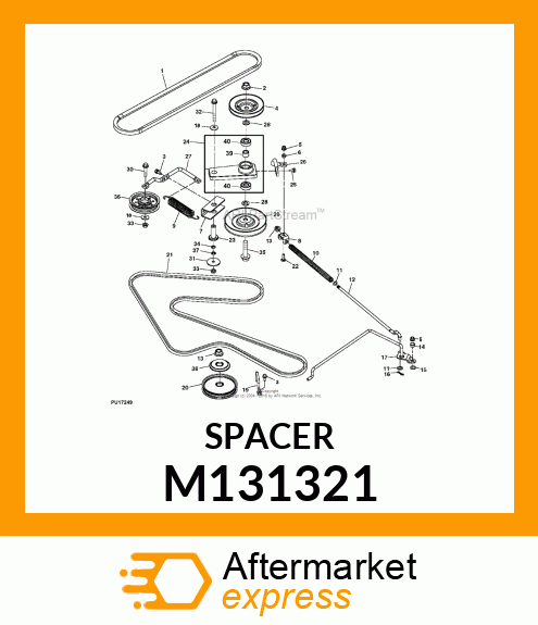 BUSHING, NEUTRAL RETURN M131321