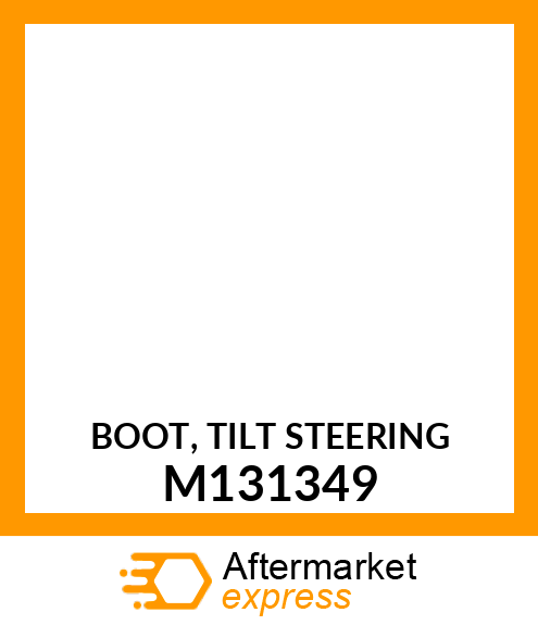 BOOT, TILT STEERING M131349