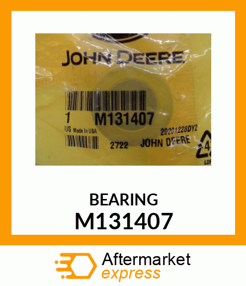 BEARING, BEARING,FLANGED SERRATED M131407