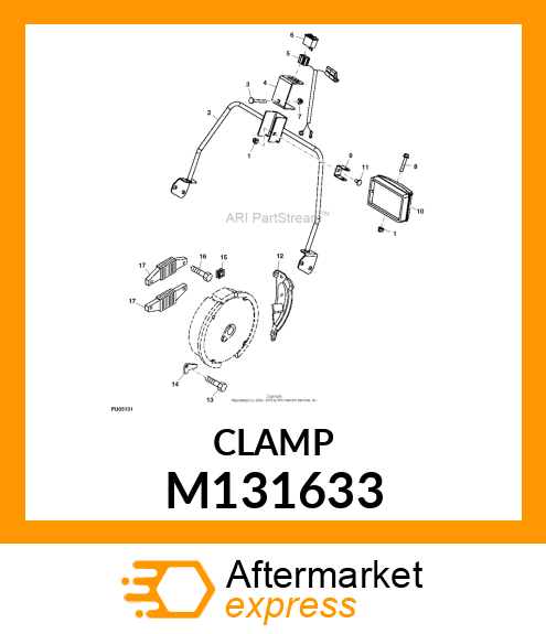 CLAMP (HARNESS) M131633