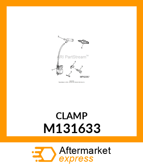 CLAMP (HARNESS) M131633