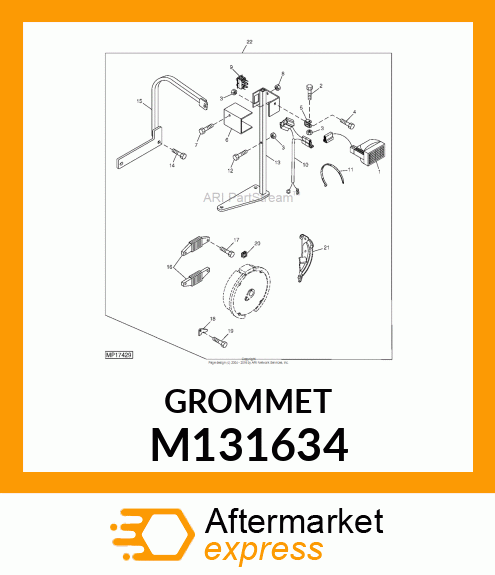 GROMMET (HARNESS) M131634