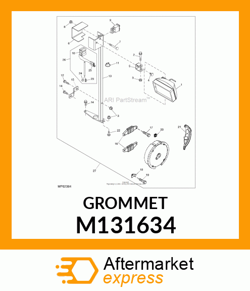 GROMMET (HARNESS) M131634