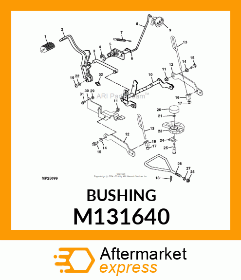 BALL, LEVELING M131640