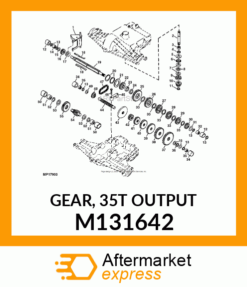 GEAR, 35T OUTPUT M131642