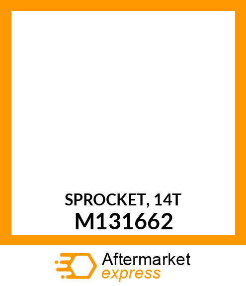 SPROCKET, 14T M131662