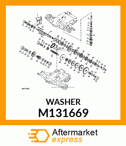 WASHER M131669