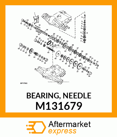 BEARING, NEEDLE M131679