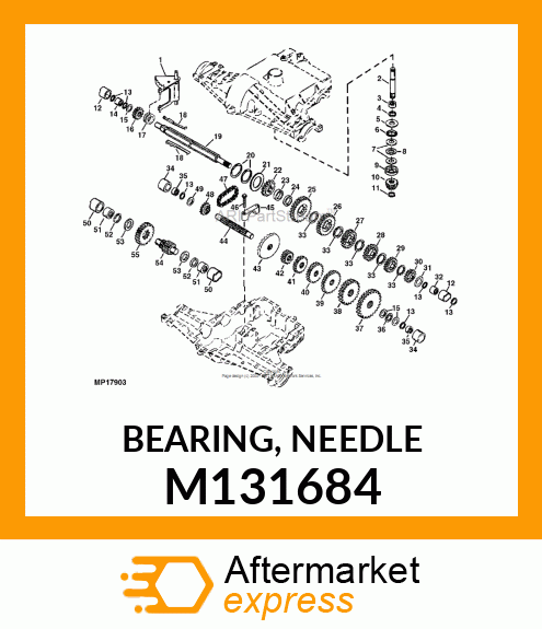 BEARING, NEEDLE M131684