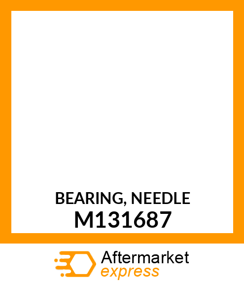 BEARING, NEEDLE M131687