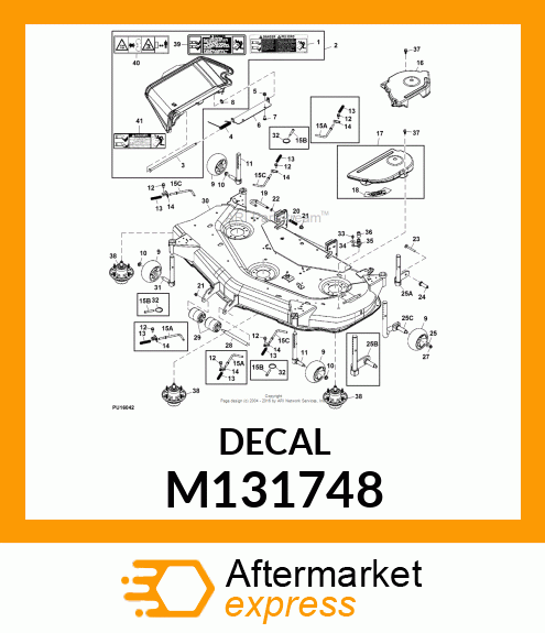 LABEL, LABEL, DANGER M131748