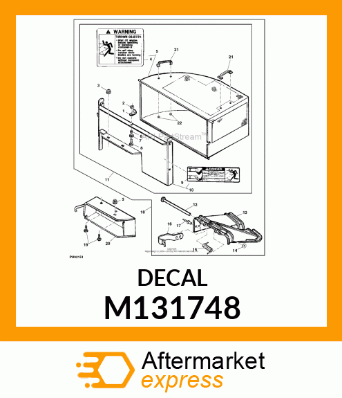 LABEL, LABEL, DANGER M131748