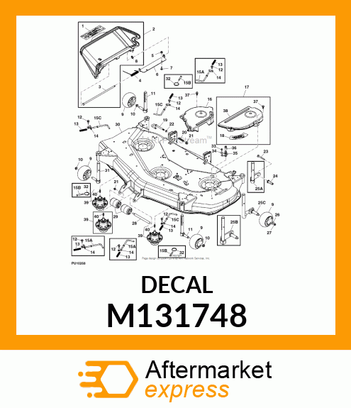 LABEL, LABEL, DANGER M131748