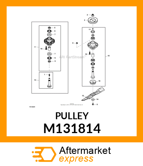 SHEAVE M131814