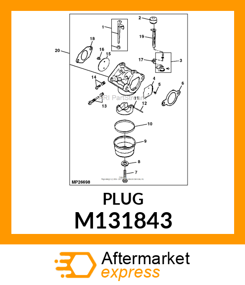 BUSHING, CHOKE M131843