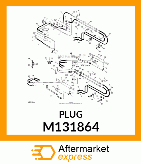 FITTING, ADAPTER 10 M131864