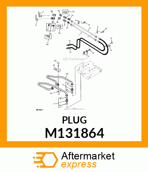 FITTING, ADAPTER 10 M131864