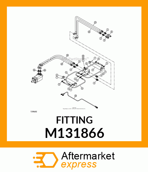 COUPLER, 1.062 QUICK CONNECT M131866