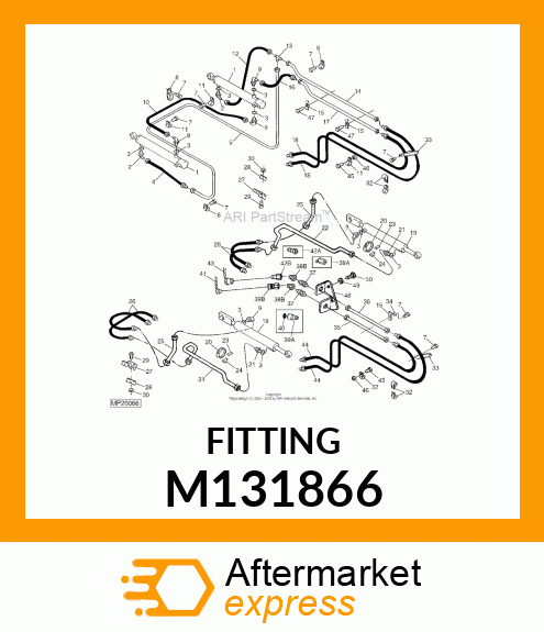 COUPLER, 1.062 QUICK CONNECT M131866