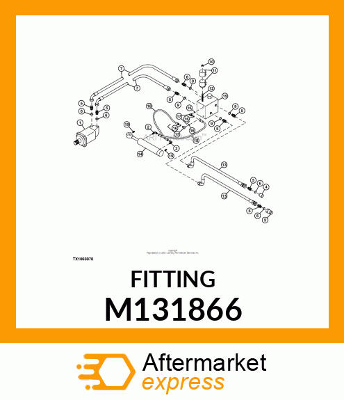 COUPLER, 1.062 QUICK CONNECT M131866