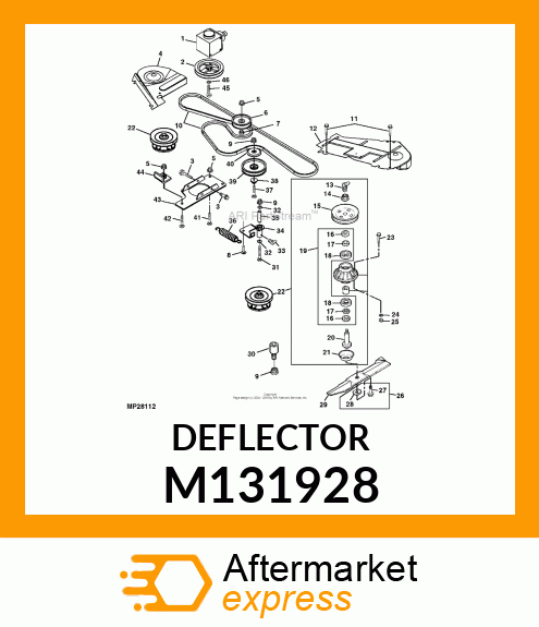 DEFLECTOR M131928