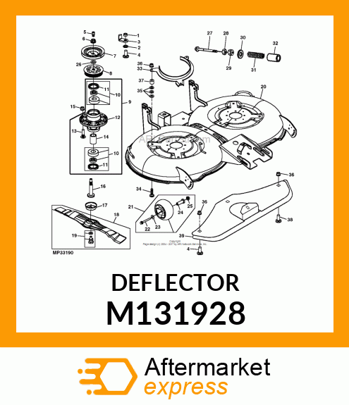 DEFLECTOR M131928