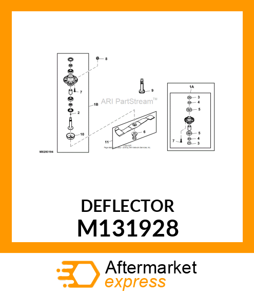 DEFLECTOR M131928