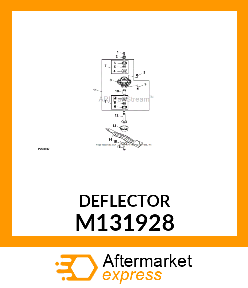 DEFLECTOR M131928