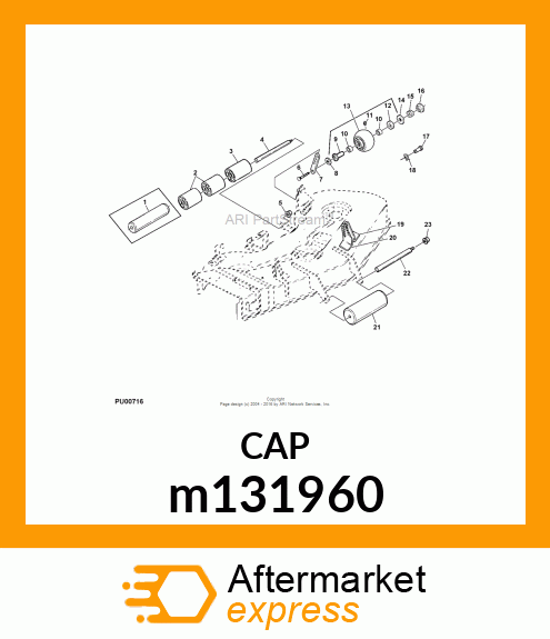 CAP, CAP, HUB m131960