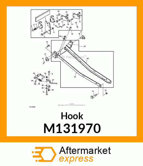 Hook M131970