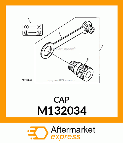 PLUG, GREEN MALE DUST M132034