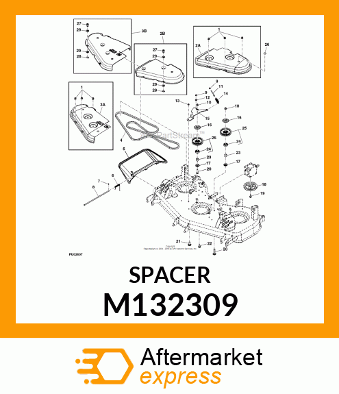 SPACER, SHOULDERED M132309