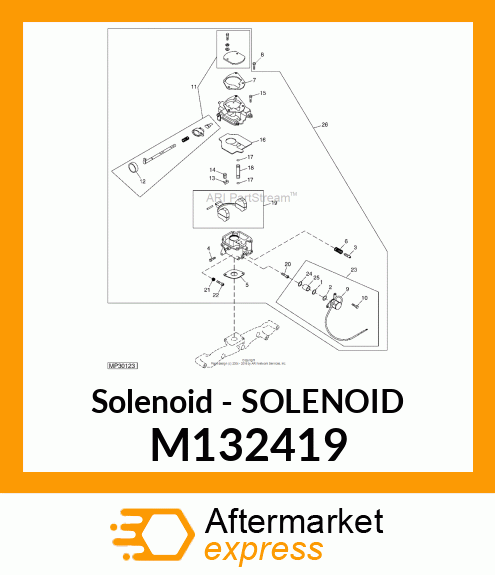 Solenoid - SOLENOID M132419